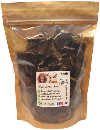 Dehydrated Lamb Lung Fillets - Premium Australian - Value Pack